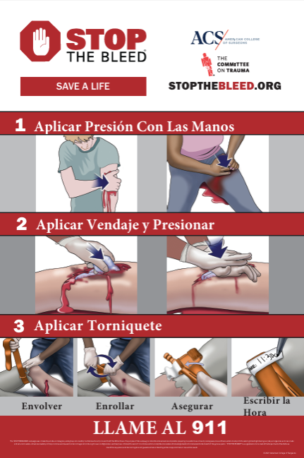 Stop the Bleed Spanish