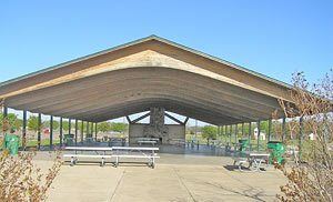 Ben Gill Park Pavillion Seen From Front