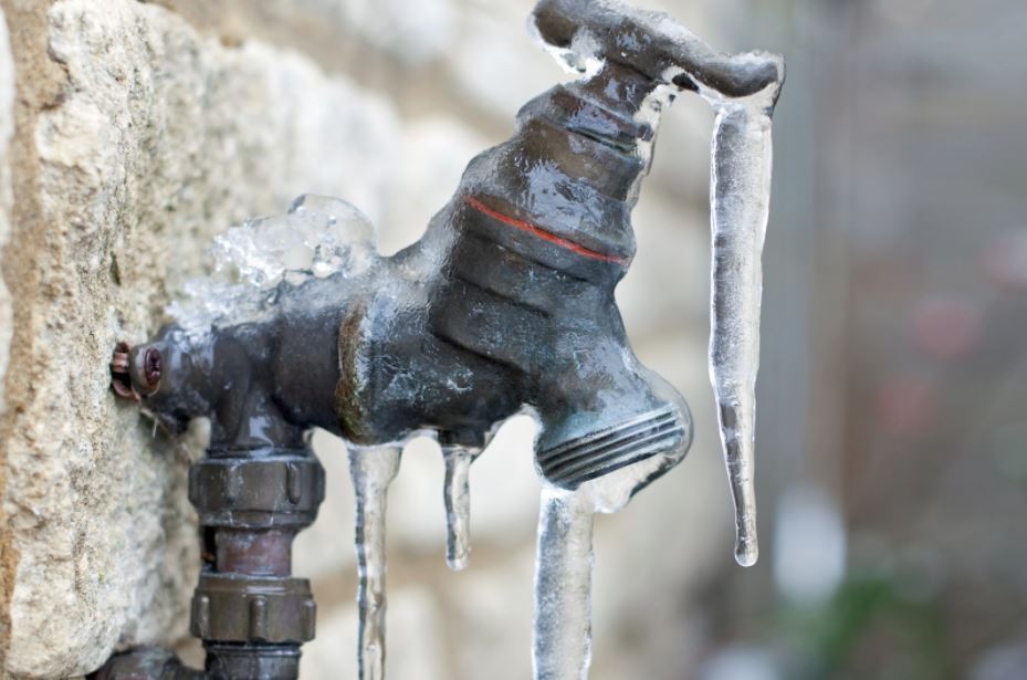Frozen pipe